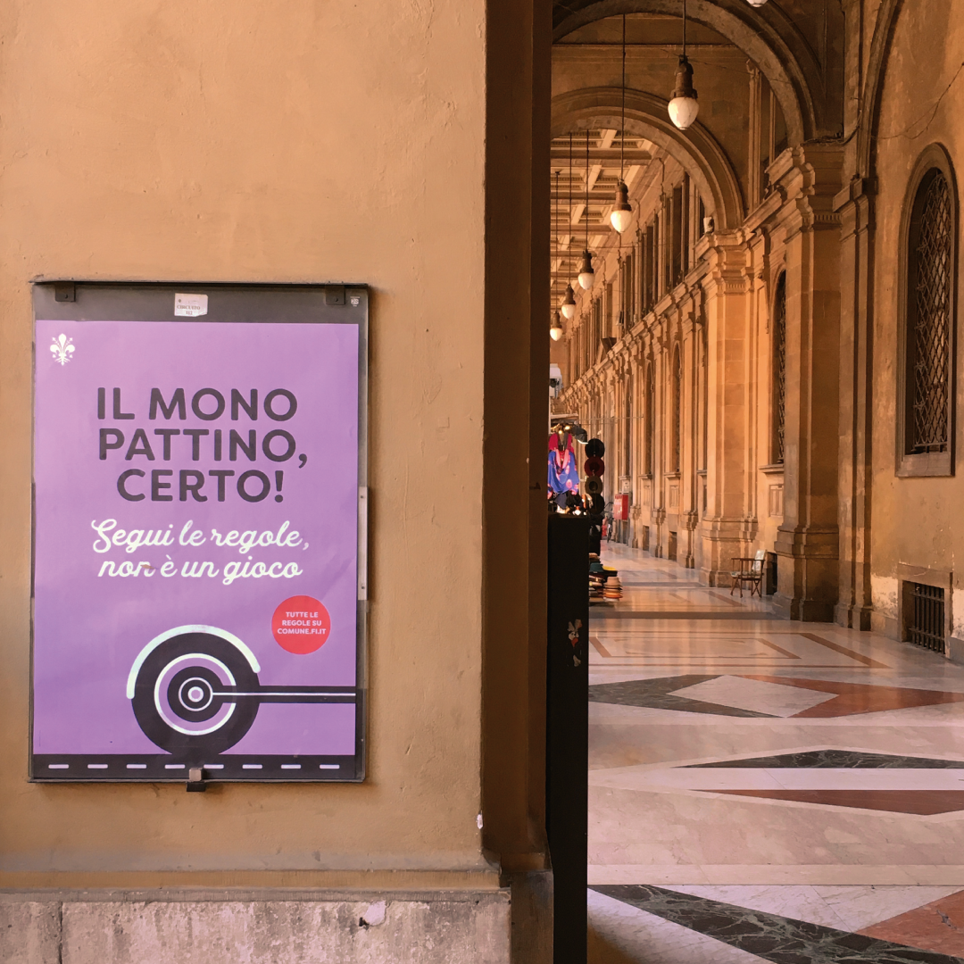 Campagna outdoor mobilità sostenibile