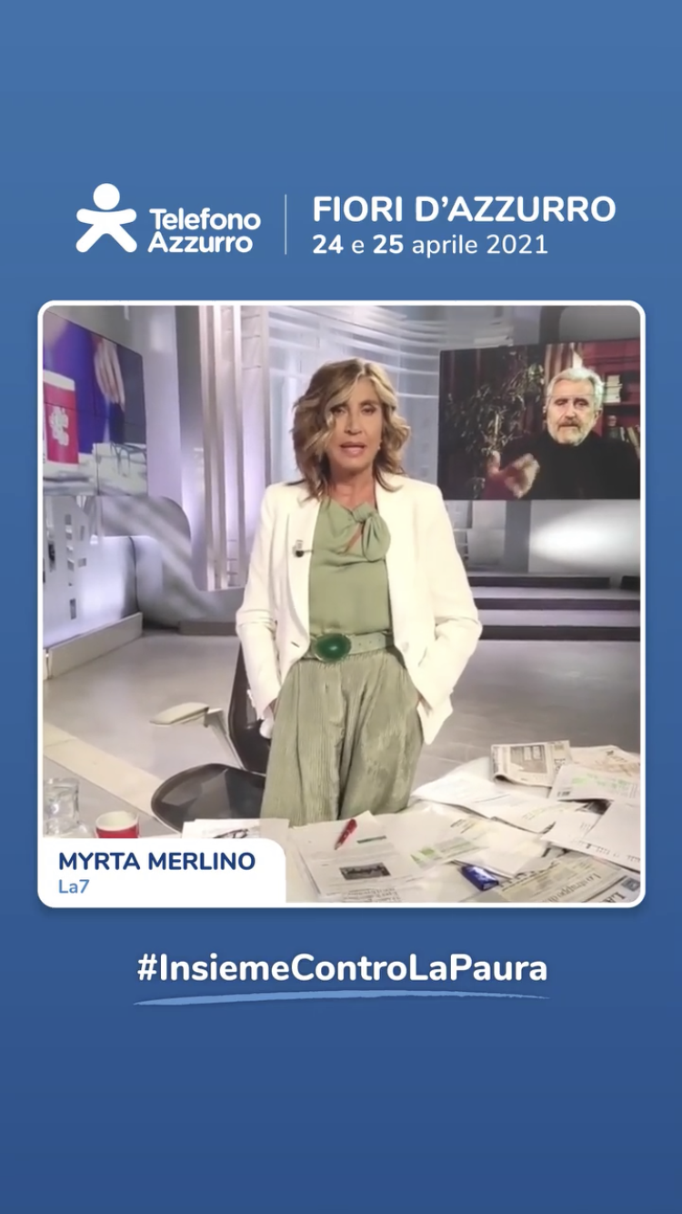 video messaggio Myrta Merlino