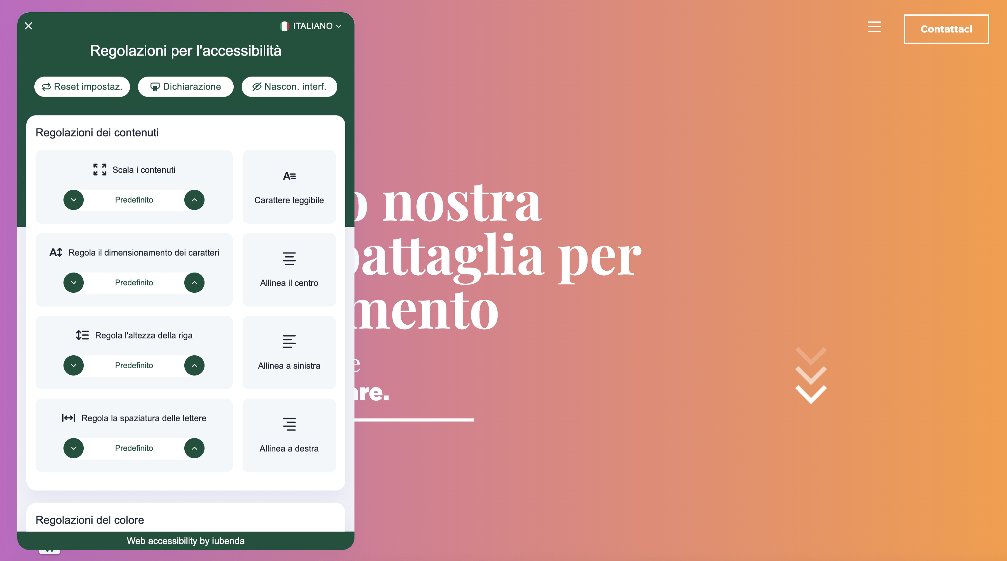 Accessibilità di un sito web per adeguarsi all'European Accessibility Act